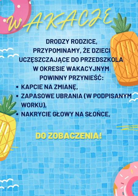 WAKACJE