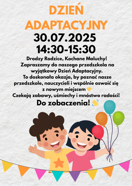 DZIEŃ ADAPTACYJNY